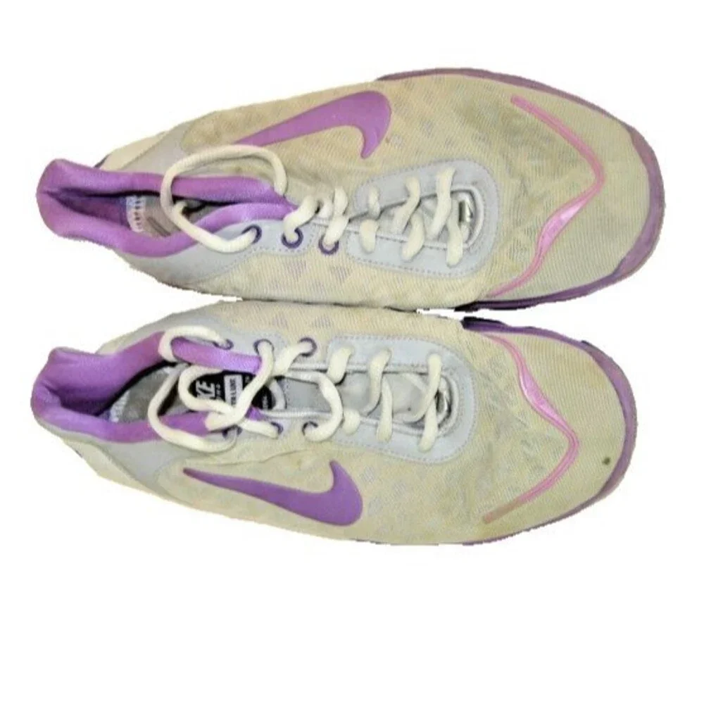 Womens Nike Free TR Luxe 2.0 Training Running Shoes Gray/Purple sz 8